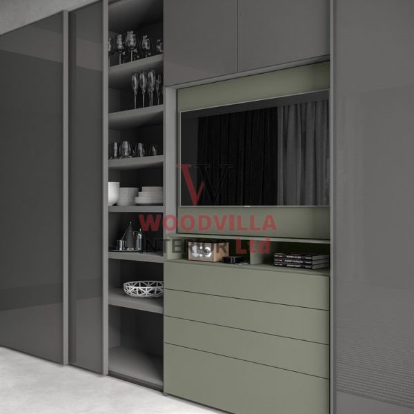 Vogue Handleless Fitted Kitchen – Dual-Tone Premium Finish